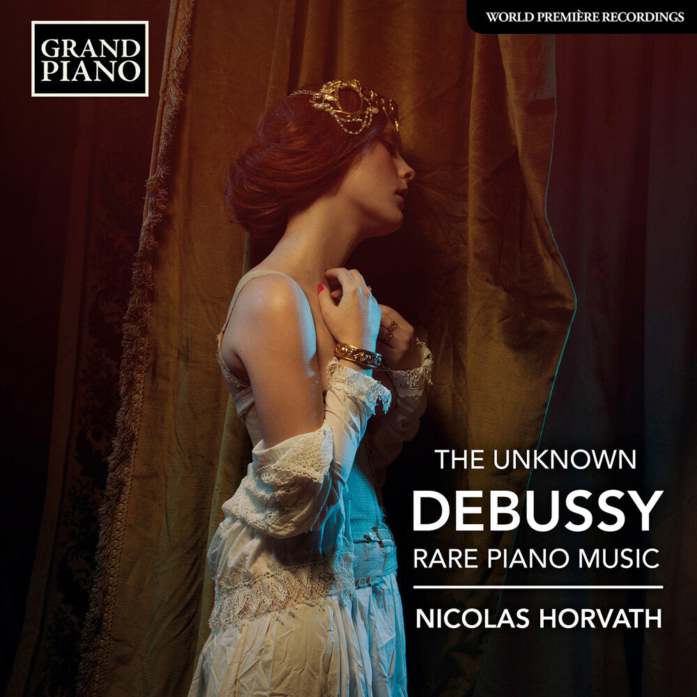 the album cover for Debussy / Horvath / Azouley - Unknown Debussy