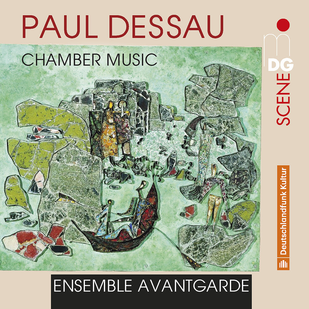 the album cover for Dessau / Ensemble Avantgarde - Chamber Music