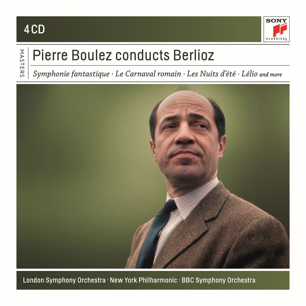 the album cover for Berlioz / Boulez / Bbc Symphony Orchestra - Boulez Conducts Berlioz