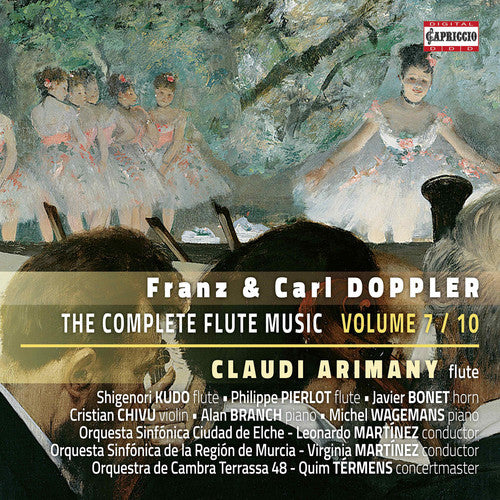 the album cover for Doppler / Arimany - Complete Flute Music 7