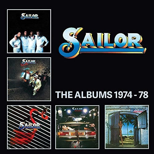 the album cover for Sailor - Albums 1974-1978