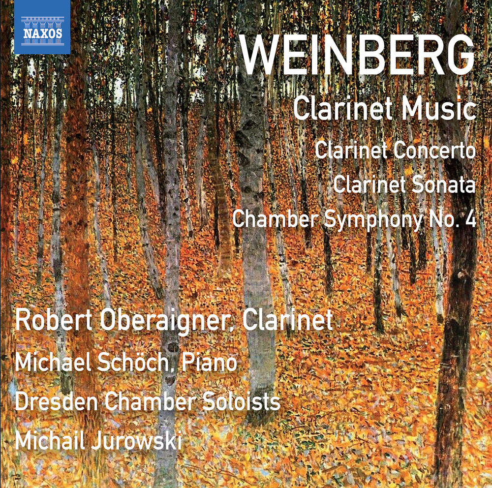 the album cover for Weinberg / Jurowski / Schoch - Clarinet Concerto