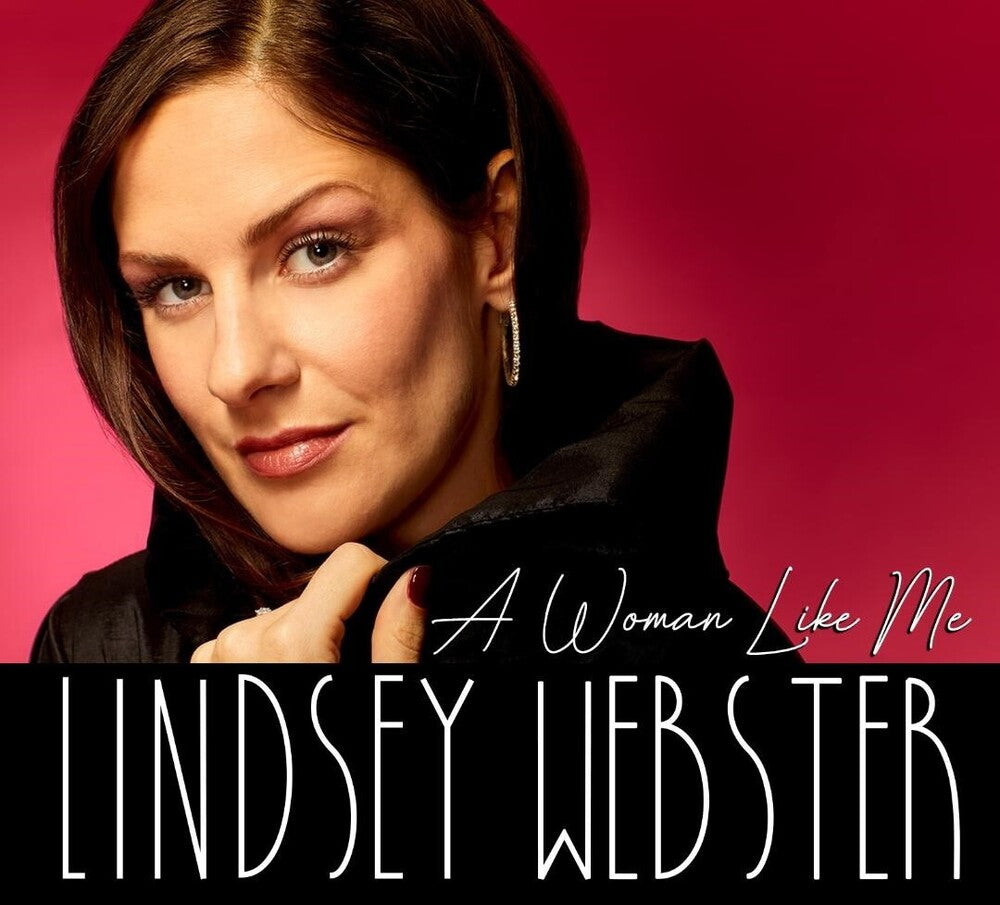 the album cover for Lindsey Webster - A Woman Like Me