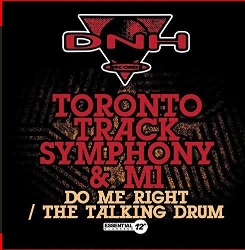 the album cover for Toronto Track Symphony - Do Me Right / The Talking Drum