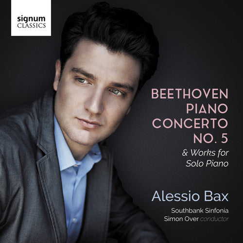 the album cover for Beethoven / Bax / Sinfonia - Piano Concerto 5 & Works for Solo Piano