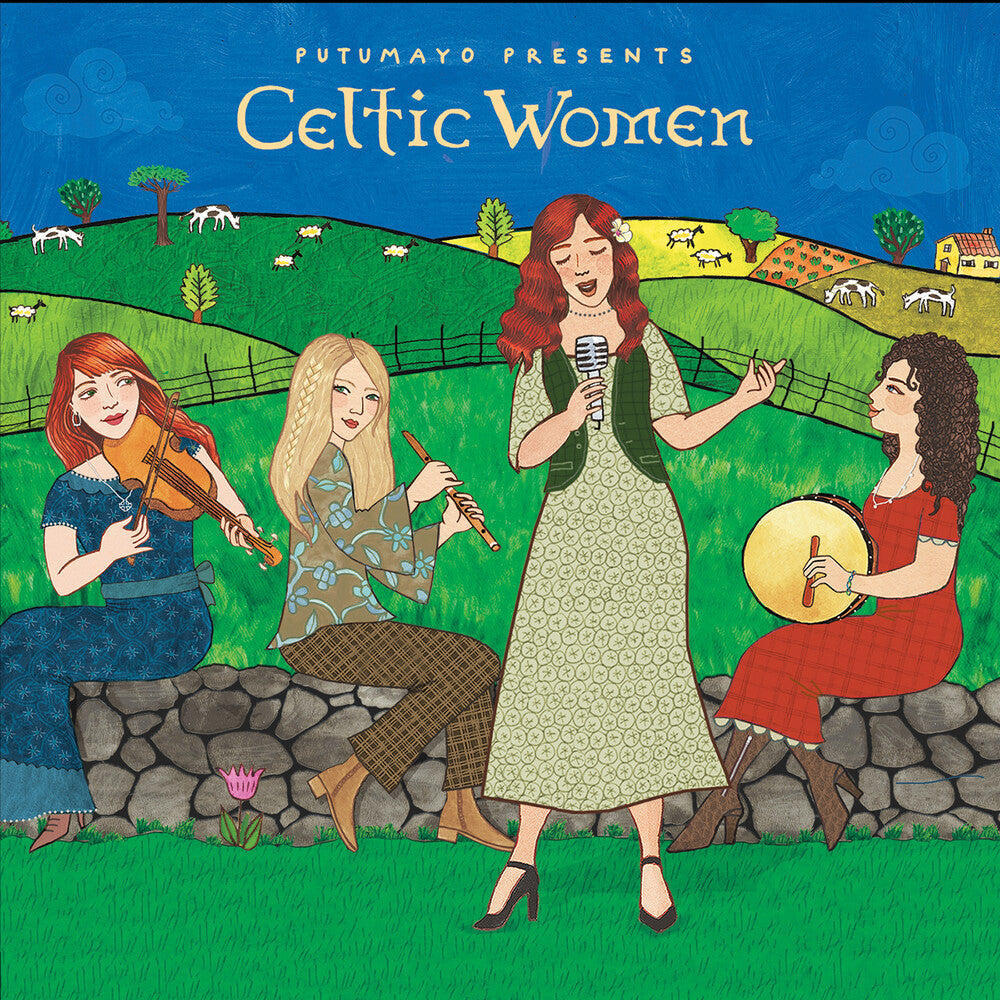 the album cover for Putumayo Presents - Celtic Women