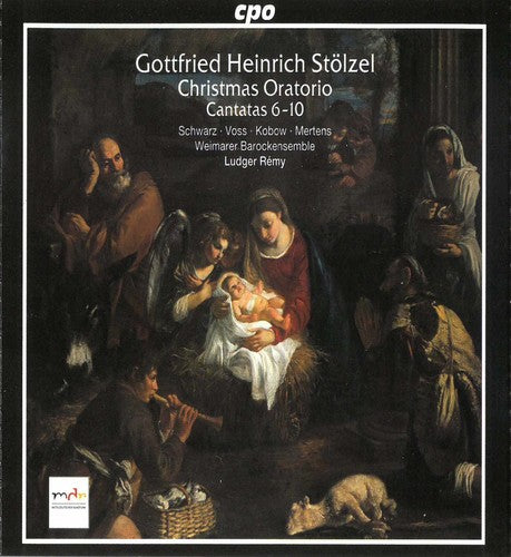 the album cover for Stolzel*G.H. - Christmas Oratorio 6-10