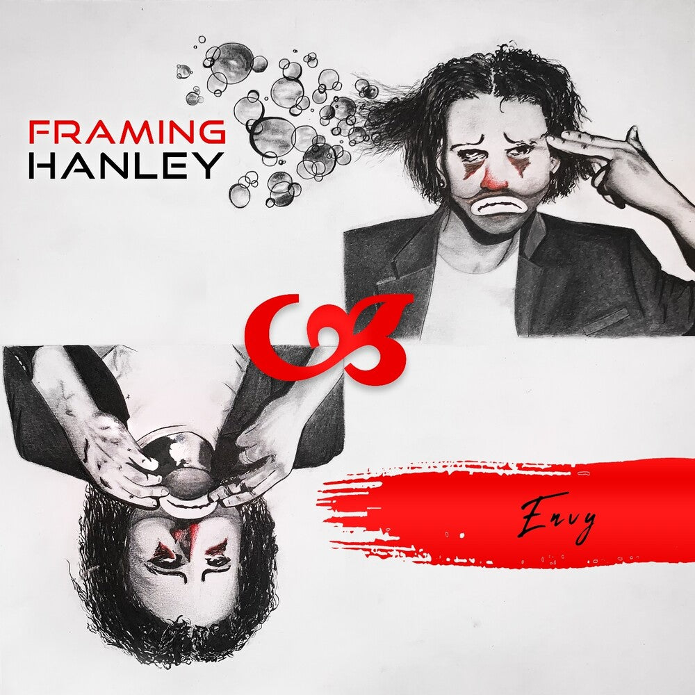 the album cover for Framing Hanley - Envy