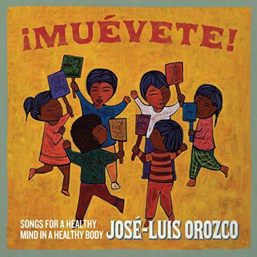the album cover for Jose Orozco -Luis - Muevete: Songs for a Healthy Mind in a Healthy Body