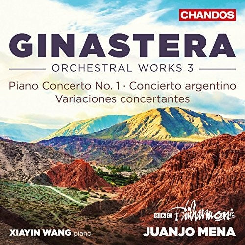the album cover for Ginastera / Wang - Orchestra Works 3