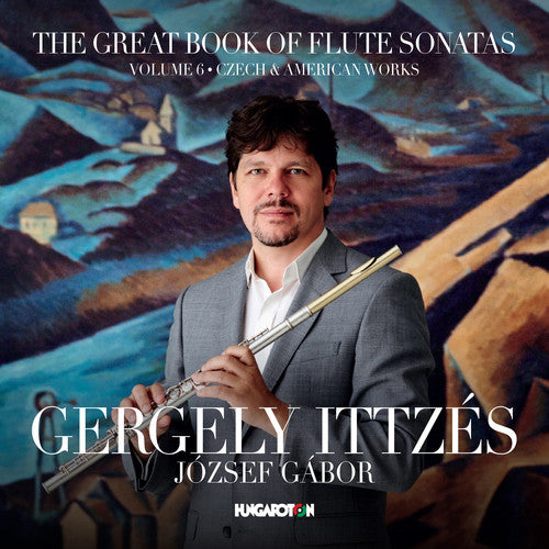 the album cover for Martinu / Ittzes / Gabor - Great Book of Flute Sonatas 6
