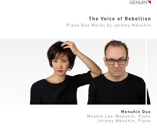 the album cover for Menuhin - Voice of Rebellion