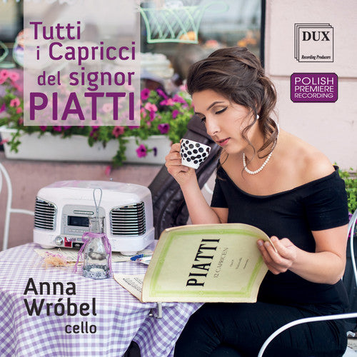 the album cover for Piatti / Wrobel - Tutti I Capricci