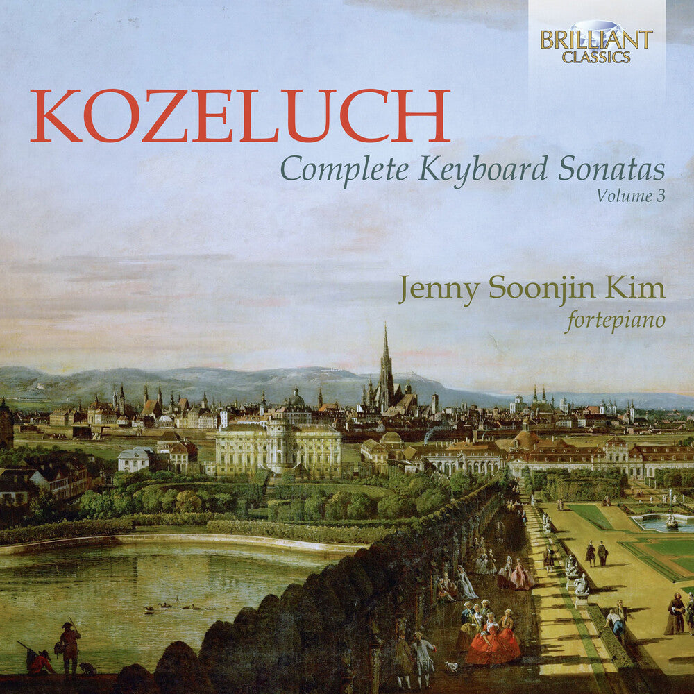 the album cover for Kozeluch / Kim - Complete Keyboard Sonatas 3