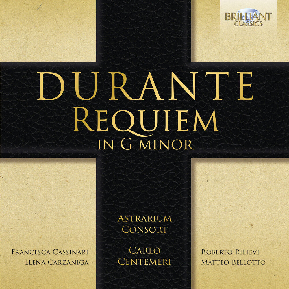 the album cover for Durante / Astrarium Consort / Centemeri - Requiem in G Minor