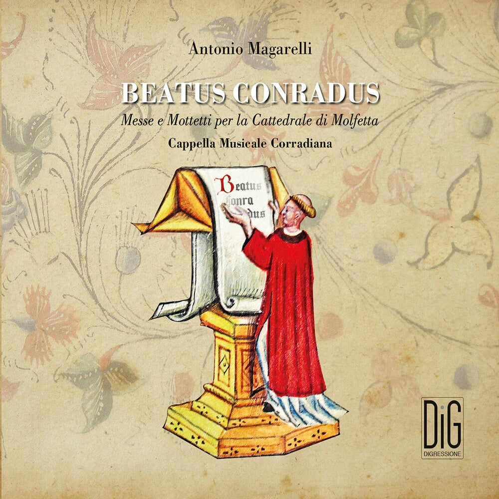 the album cover for Magarelli / Cappella Musicale Corradiana - Beatus Conradus