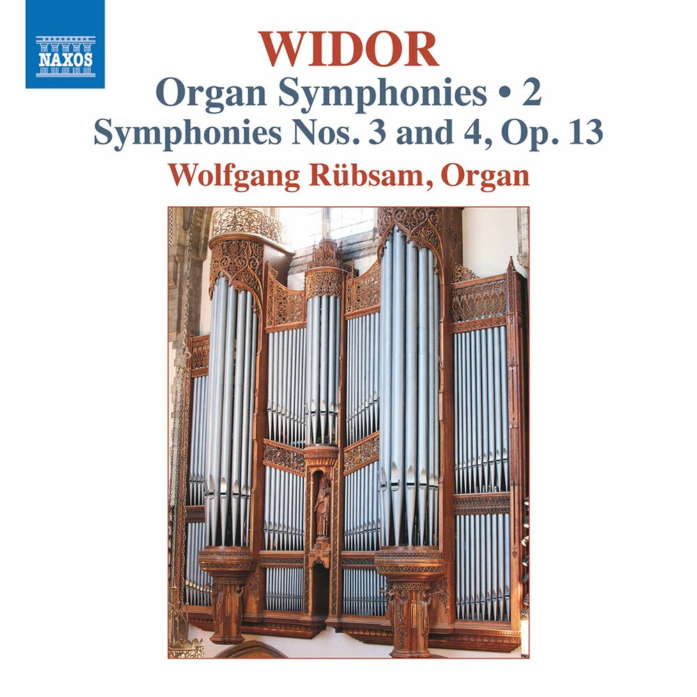 the album cover for Widor / Wolfgang Rubsam - Organ Symphonies 2