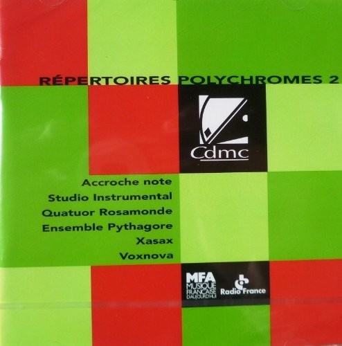 the album cover for Repertoires Polychromes 2 / Various - Repertoires Polychromes 2