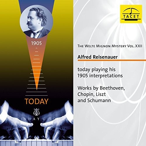 the album cover for Beethoven / Reisenauer - Welte Mignon Mystery 22