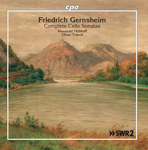 the album cover for Gernsheim / Triendl - Complete Cello Sonatas