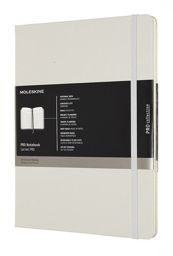 Moleskine - Moleskine Professional Notebook Xl Pearl Grey - Books