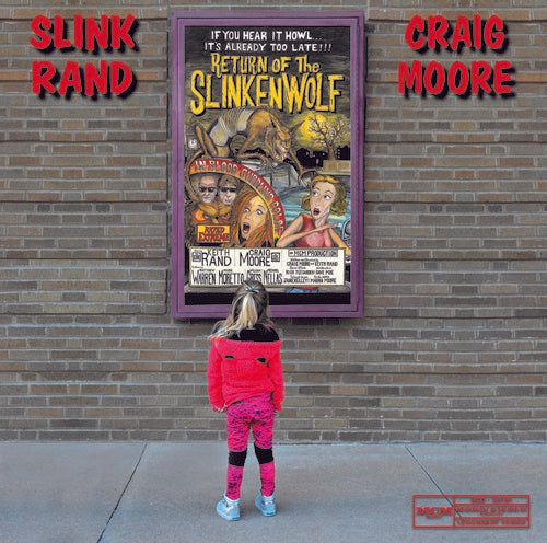 the album cover for Slink Rand & Craig Moore - Return of the Slinkenwolf