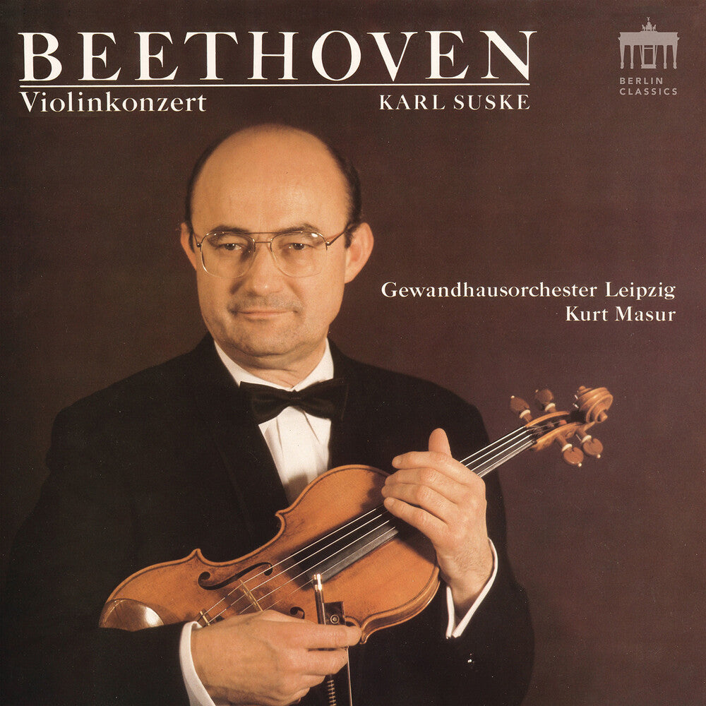 the album cover for Beethoven / Suske / Gewandhausorchester Leipzig - Violinkonzert