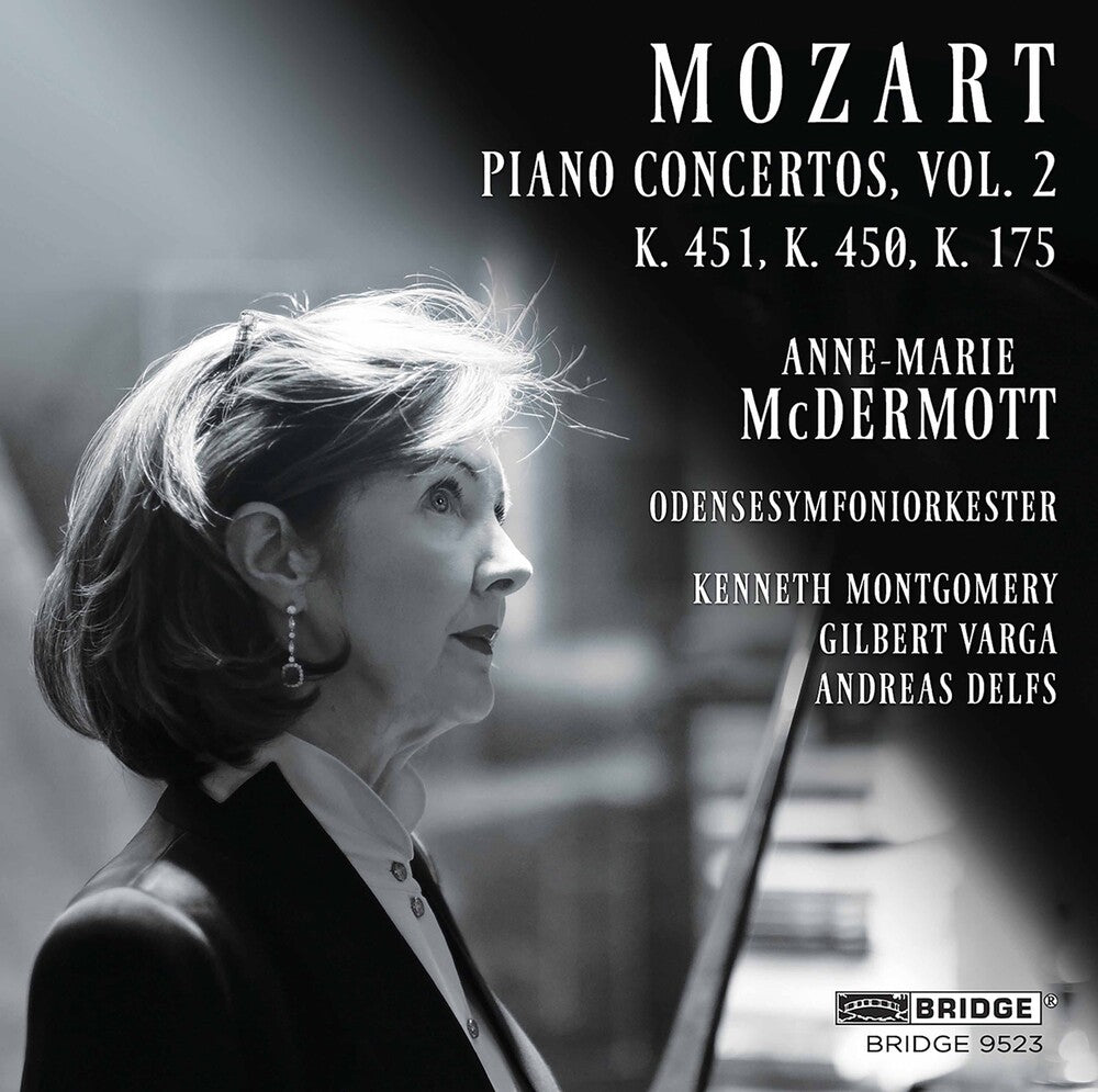 the album cover for Mozart / Mcdermott / Delfs - Piano Concertos 2