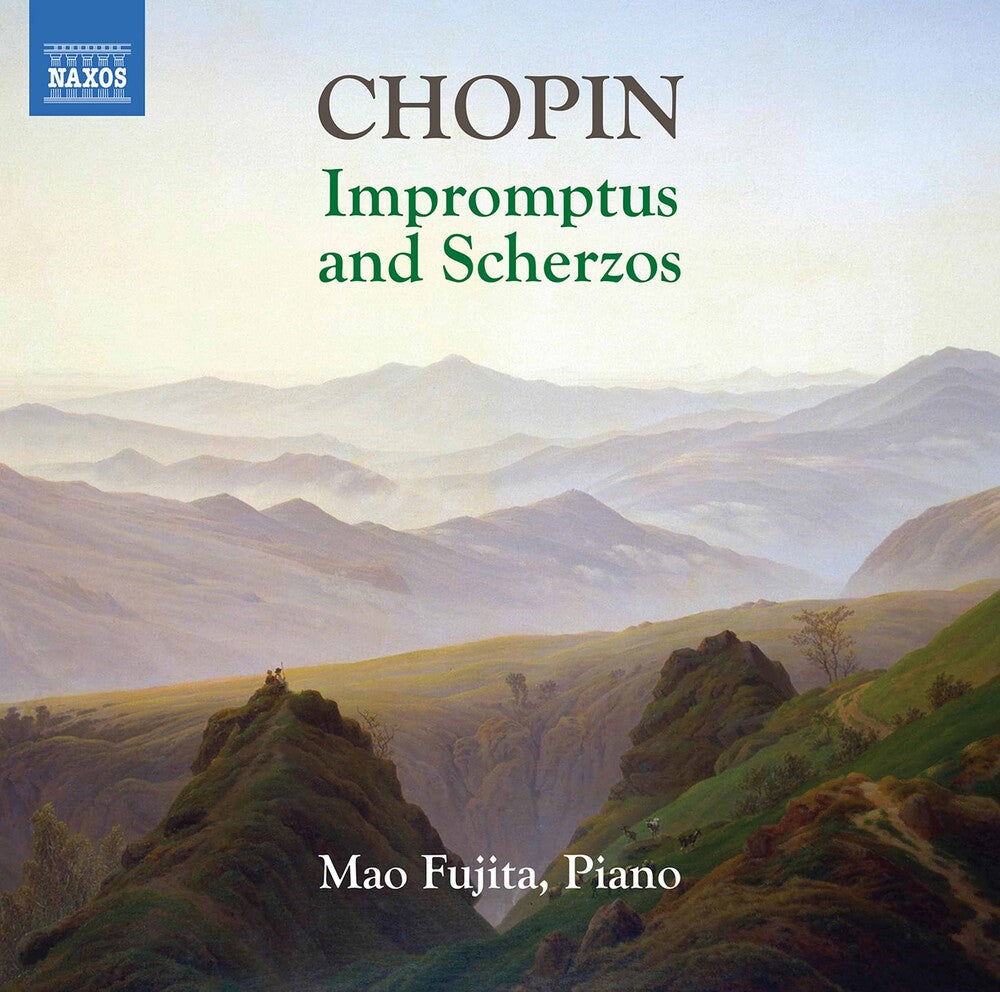 the album cover for Chopin / Mao Fujita - Impromptus & Scherzos