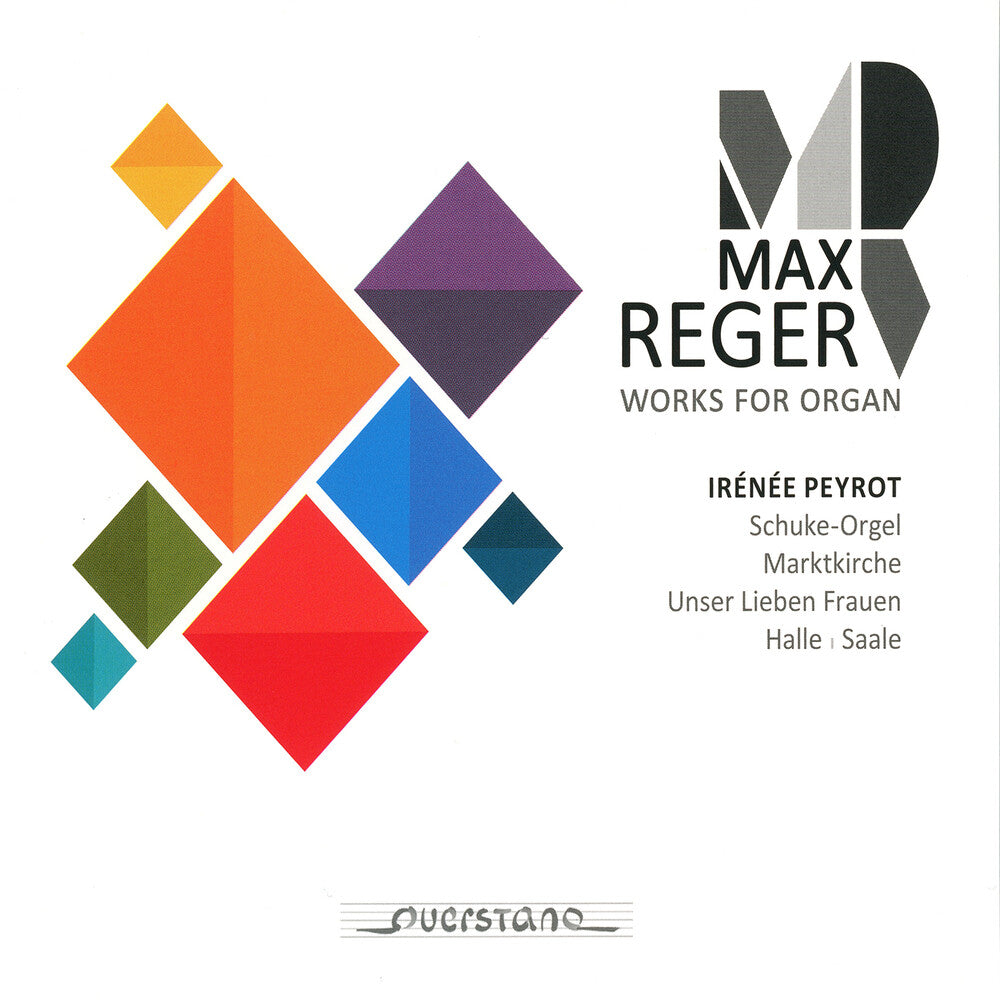 the album cover for Reger / Peyrot - Works for Organ