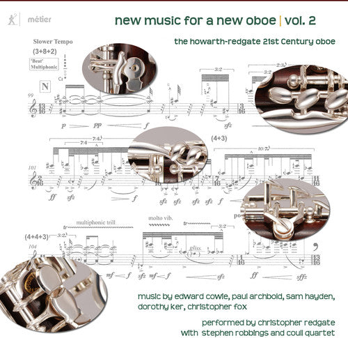 the album cover for Fox / Archbold / Coull Quartet - New Music for a New Oboe 2