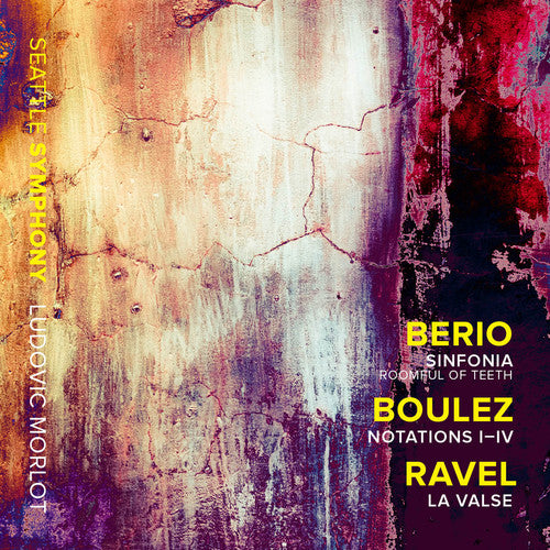 the album cover for Ravel - Sinfonia / Notations I-Iv / Valse