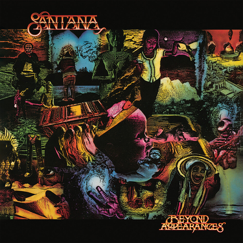 the album cover for Santana - Beyone Appearances