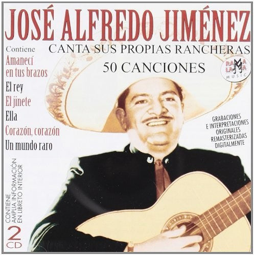 Jimenez,jose Alfredo - Canta Sus Propias Rancheras 50 Canciones - Music CD