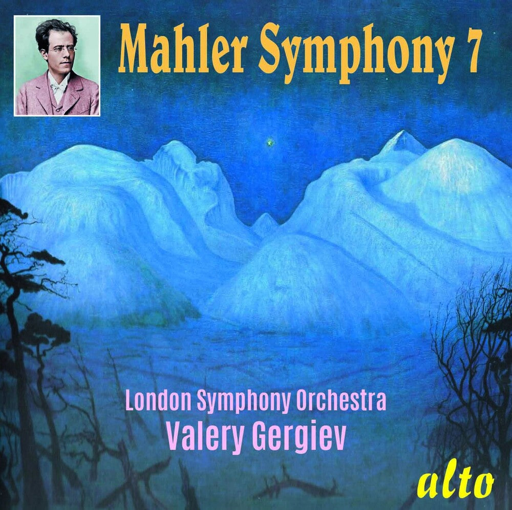 the album cover for London Symphony Orchestra / Valery Gergiev - Mahler: Symphony No.7 'Song of the Night'