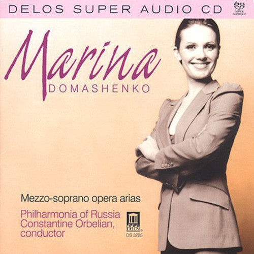 the album cover for Marina Domashenko - Mezzo-Soprano Opera Arias