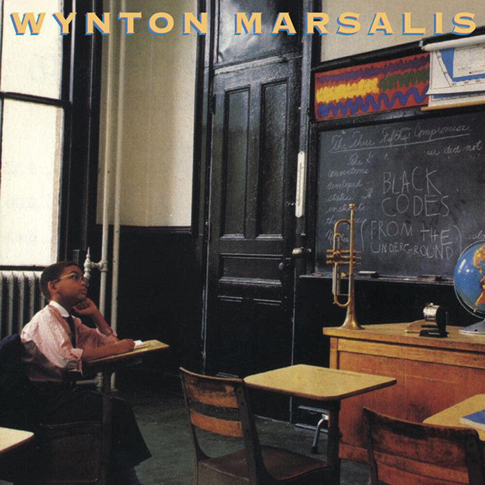 the album cover for Wynton Marsalis - Black Codes (From The Underground)