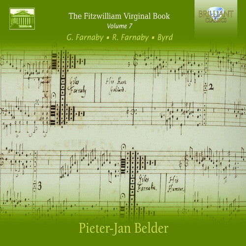 Byrd / Belder - Fitzwilliam Virginal Book 7 - Music CD