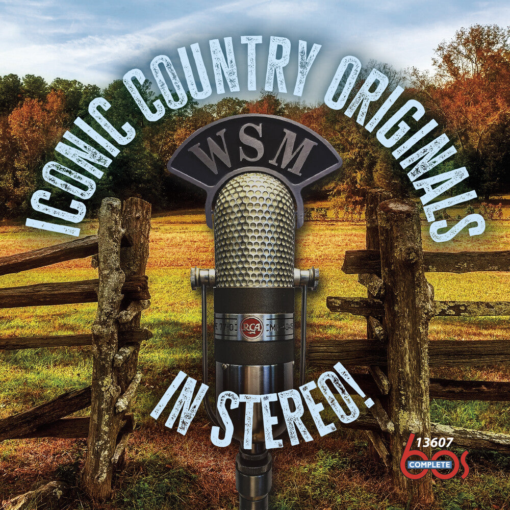 the album cover for Iconic Country Originals In Stereo / Various - Iconic Country Originals In Stereo