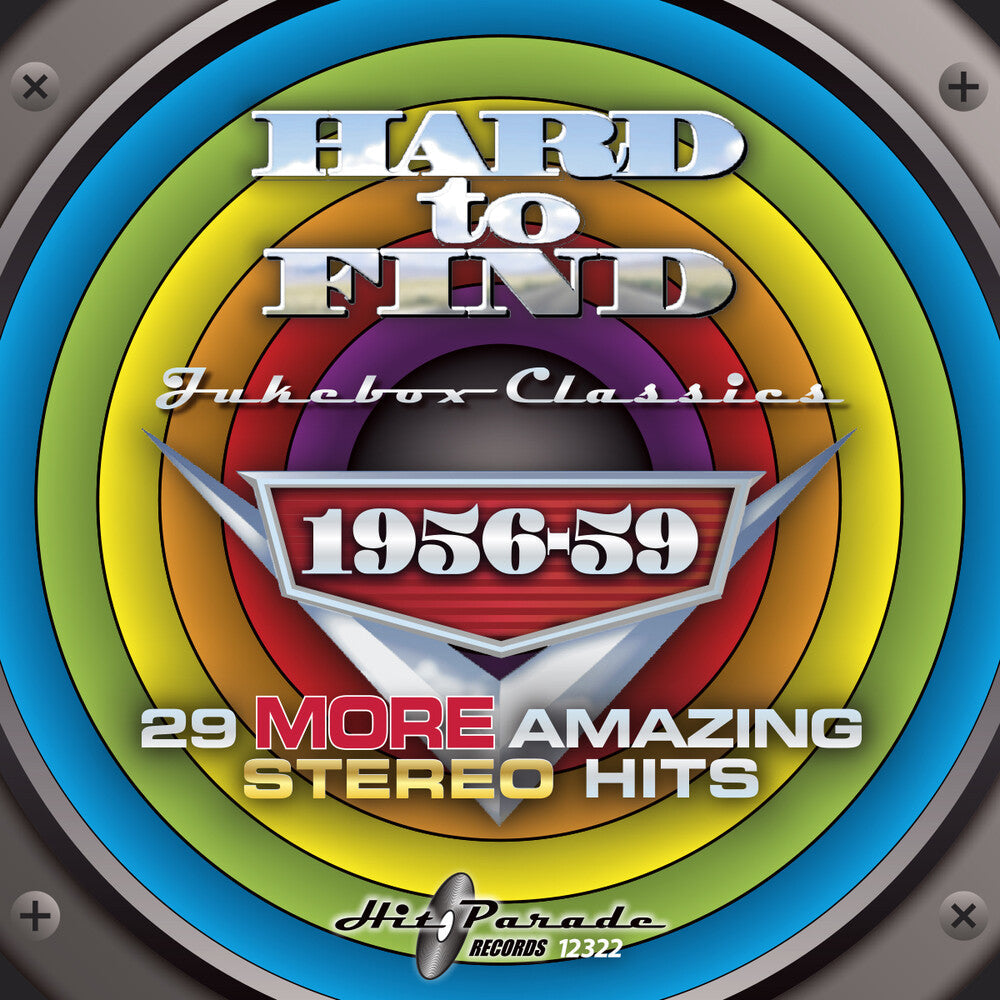 Hard to Find Jukebox Classics 1956-59 Music CD