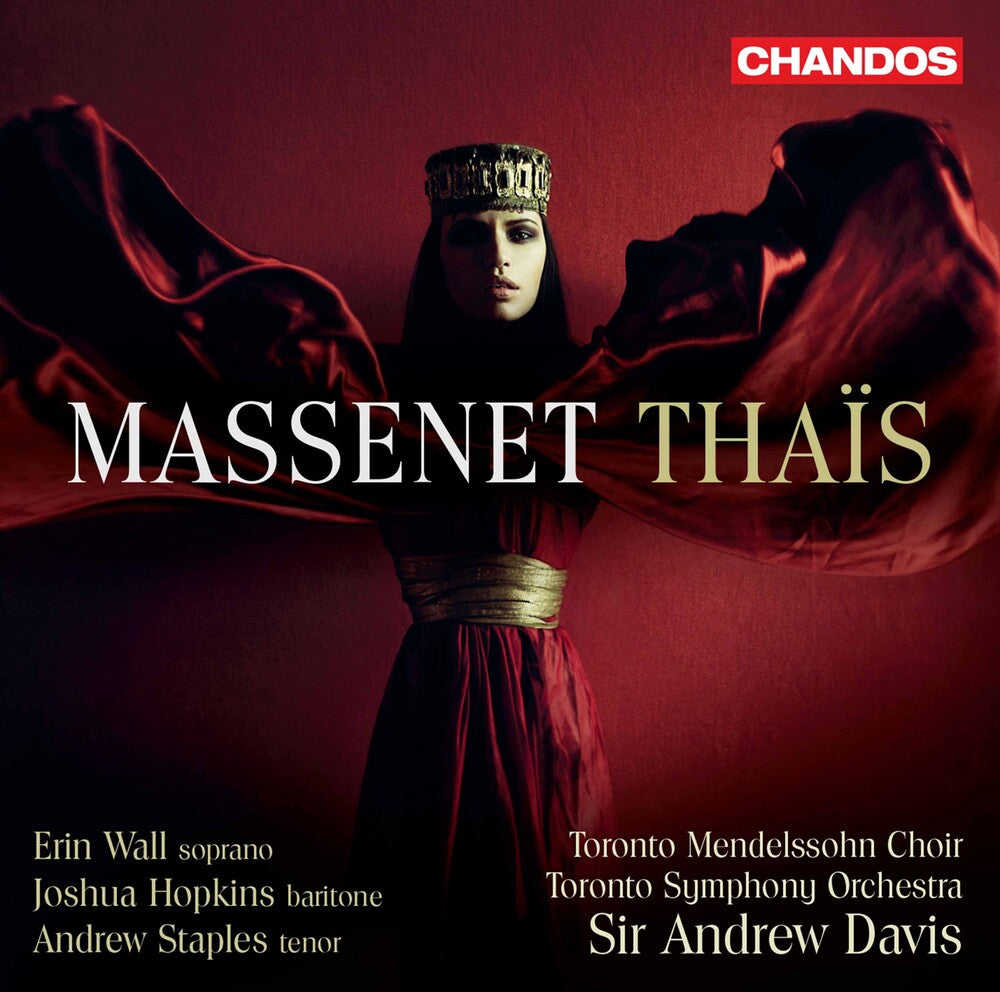 the album cover for Massenet / Toronto Mendelssohn Choir / Davis - Thais