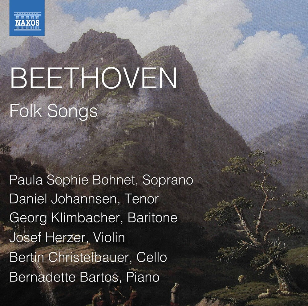 the album cover for Beethoven / Bohnet / Bartos - Folk Songs