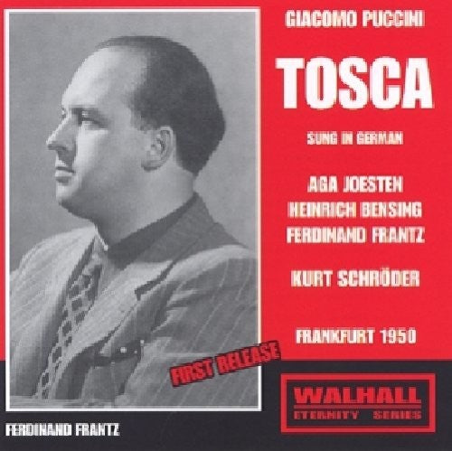 the album cover for Besning - Tosca