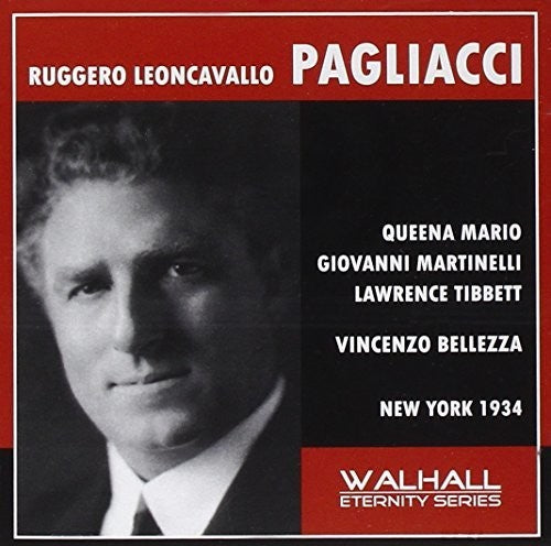 the album cover for Martinelli - Pagliacci