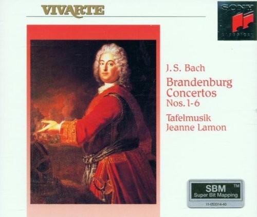 the album cover for Tafelmusik - Brandenburg