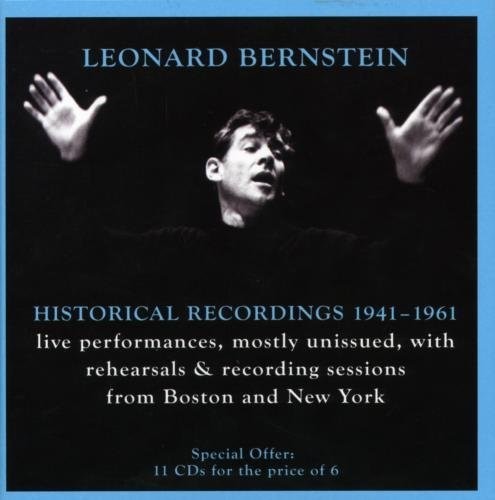 the album cover for Leonard Bernstein - Leonard Bernstein