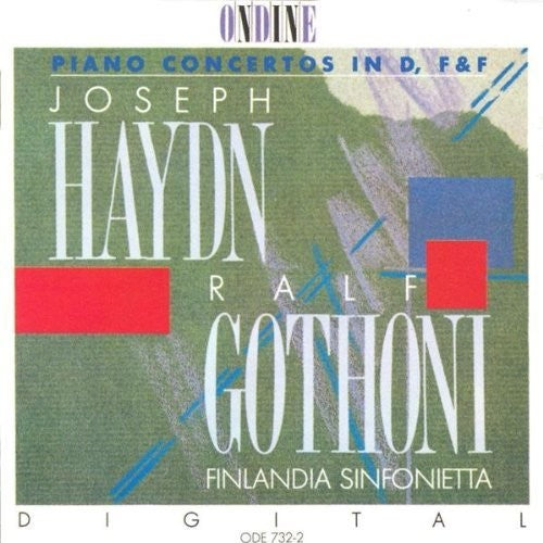 the album cover for Gothoni / Finlandia Sinfonietta - Concertos For Piano
