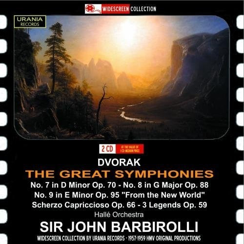 the album cover for Halle Orchestra / Barbirolli - Symphony 7 / 8 & 9