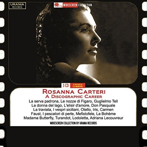 the album cover for Rosanna Carteri - Carteri
