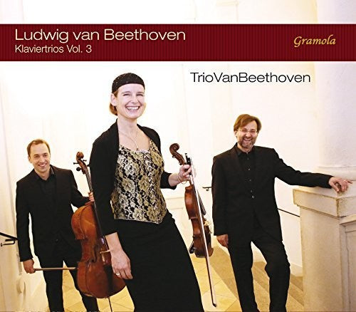 the album cover for TrioVanBeethoven - Piano Trios
